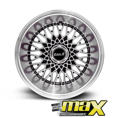 15 Inch Mag Wheel - 10J Eagle MX7070 Bakkie Wheel (6x139.7 PCD) Max Motorsport