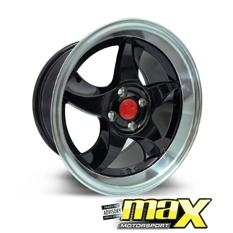 15 Inch Mag Wheel – MX5056 Toyota RXI Blade Deep Dish Wheel - 4x100 PCD Max Motorsport