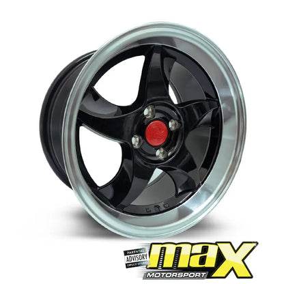 15 Inch Mag Wheel – MX5056 Toyota RXI Blade Deep Dish Wheel - 4x100 PCD Max Motorsport