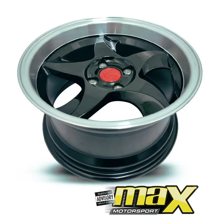 15 Inch Mag Wheel – MX5056 Toyota RXI Blade Deep Dish Wheel - 4x100 PCD Max Motorsport