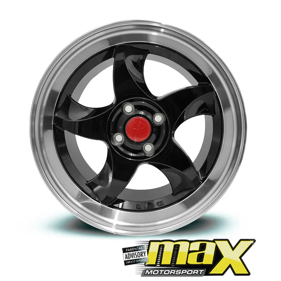 15 Inch Mag Wheel – MX5056 Toyota RXI Blade Deep Dish Wheel - 4x100 PCD Max Motorsport
