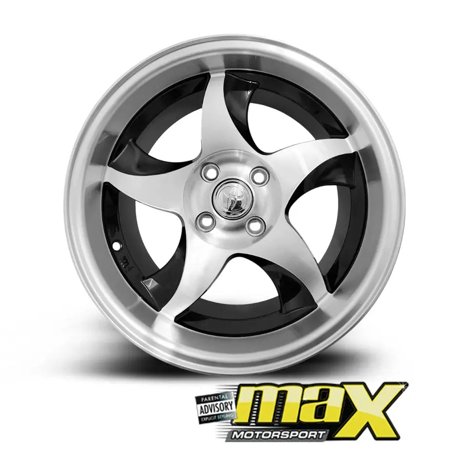 15 Inch Mag Wheel – MX5056 Toyota RXI Blade Deep Dish Wheel - 4x100 PCD Max Motorsport