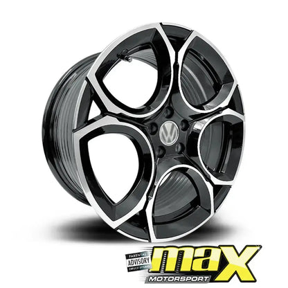 15 Inch Mag Wheel - MX8558 Golf 8 GTI Style Wheel - 5x100 PCD Max Motorsport