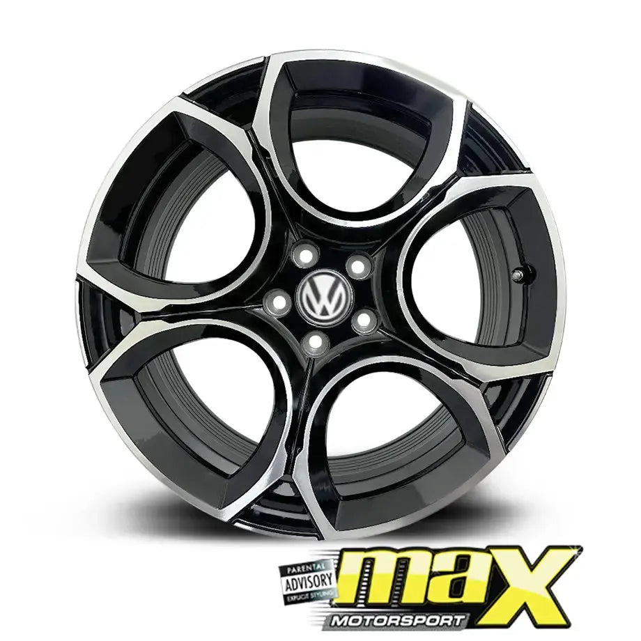 15 Inch Mag Wheel - MX8558 Golf 8 GTI Style Wheel - 5x100 PCD Max Motorsport