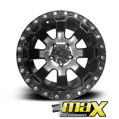15 Inch Mag Wheel - MXQC829 Bakkie Wheel - (5x114.3 PCD) Max Motorsport