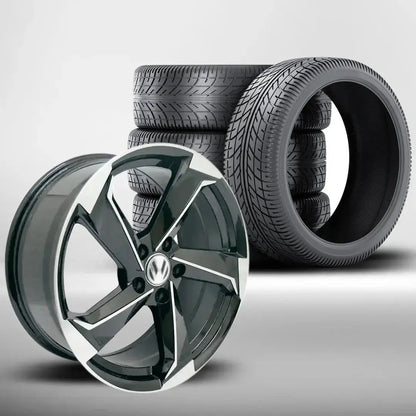 17 Inch MXA1002 TTRS Style Wheels & Tyre Combo (5x100 PCD) Max Motorsport