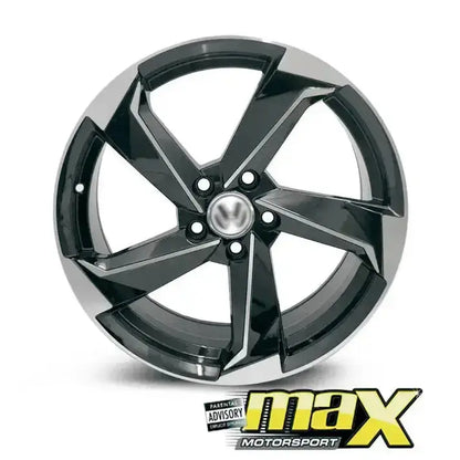 17 Inch MXA1002 TTRS Style Wheels & Tyre Combo (5x100 PCD) Max Motorsport