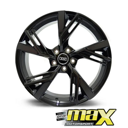 18 Inch Mag Wheel - MX1071-BLK Audi RS6 Style Wheels - 5x112 PCD Max Motorsport
