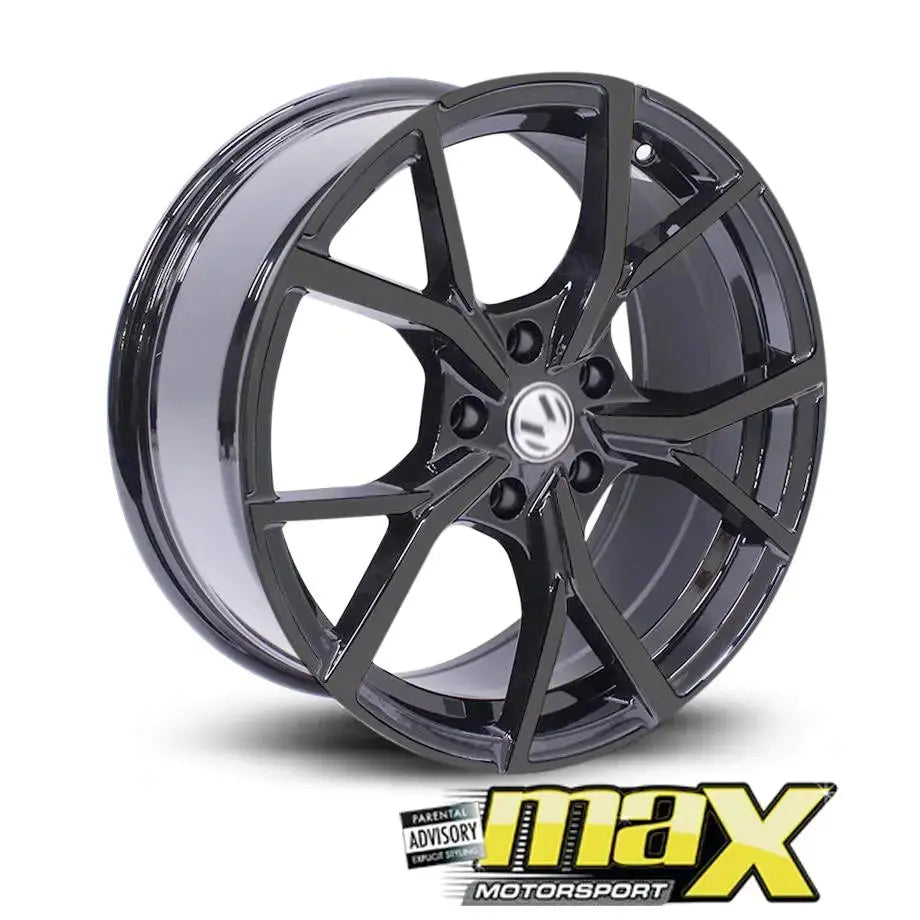 18 Inch Mag Wheel - MX498 Golf 8R Style Wheels 5x112 PCD maxmotorsports