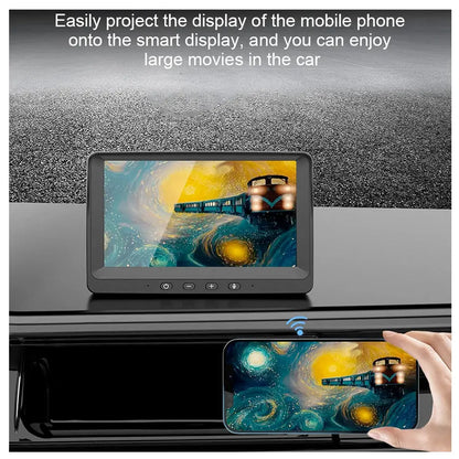 7 Inch - Universal Wireless Smartphone Monitor Screen With Apple Carplay & Android Auto Max Motorsport