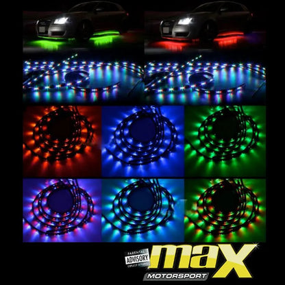 App Controlled RGB LED Under Car Light Kit Max Motorsport