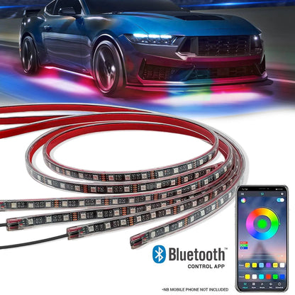 App Controlled RGB LED Under Car Light Kit Max Motorsport
