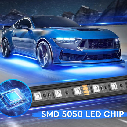 App Controlled RGB LED Under Car Light Kit Max Motorsport