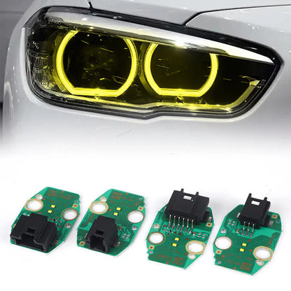 BM F20 (15-19) Lemon Yellow DRL LED Headlight Modules Max Motorsport