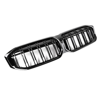 BM G20 3-Series (22-On) Piano Black Double Slat Kidney Grille Max Motorsport
