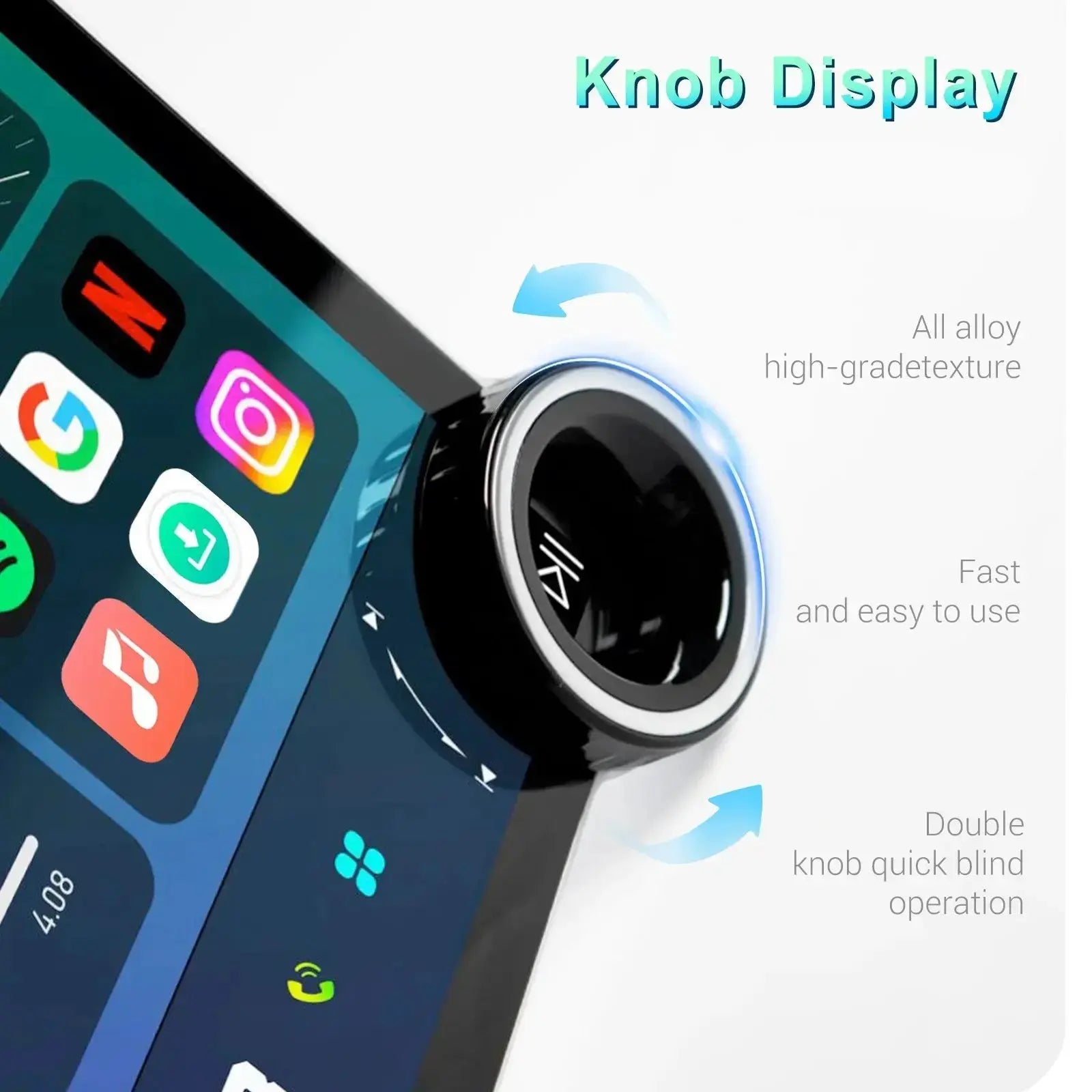 Diamond 2K - 11.5 Inch Dual Knob Android Multimedia Entertainment Unit - Haval H1 (12-21) Diamond 2K