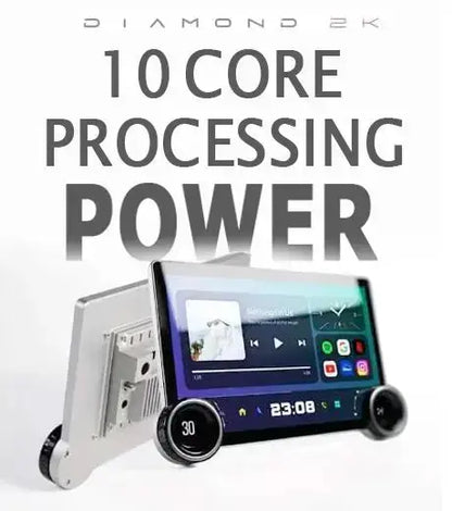 Diamond 2K - 11.5 Inch Dual Knob Android Multimedia Entertainment Unit - Haval H1 (12-21) Diamond 2K