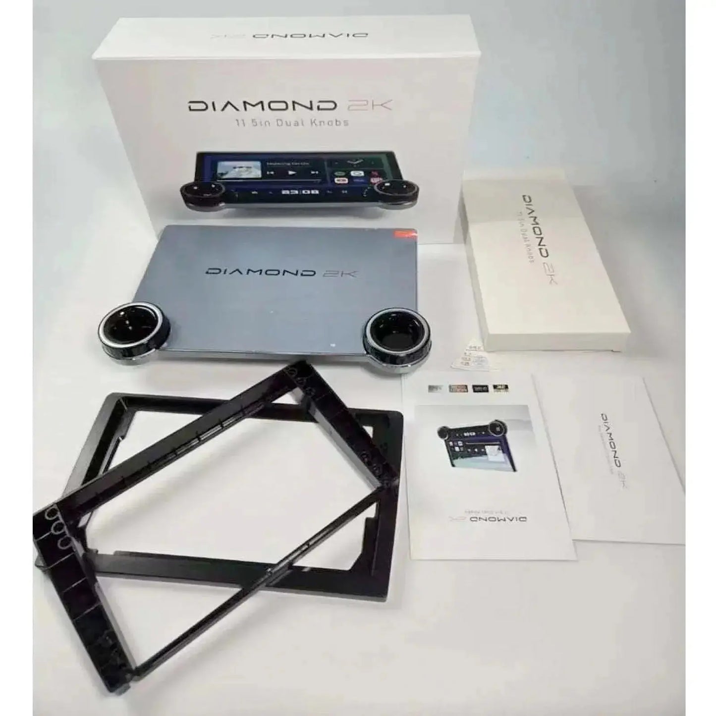 Diamond 2K - 11.5 Inch Dual Knob Android Multimedia Entertainment Unit - Haval H1 (12-21) Diamond 2K