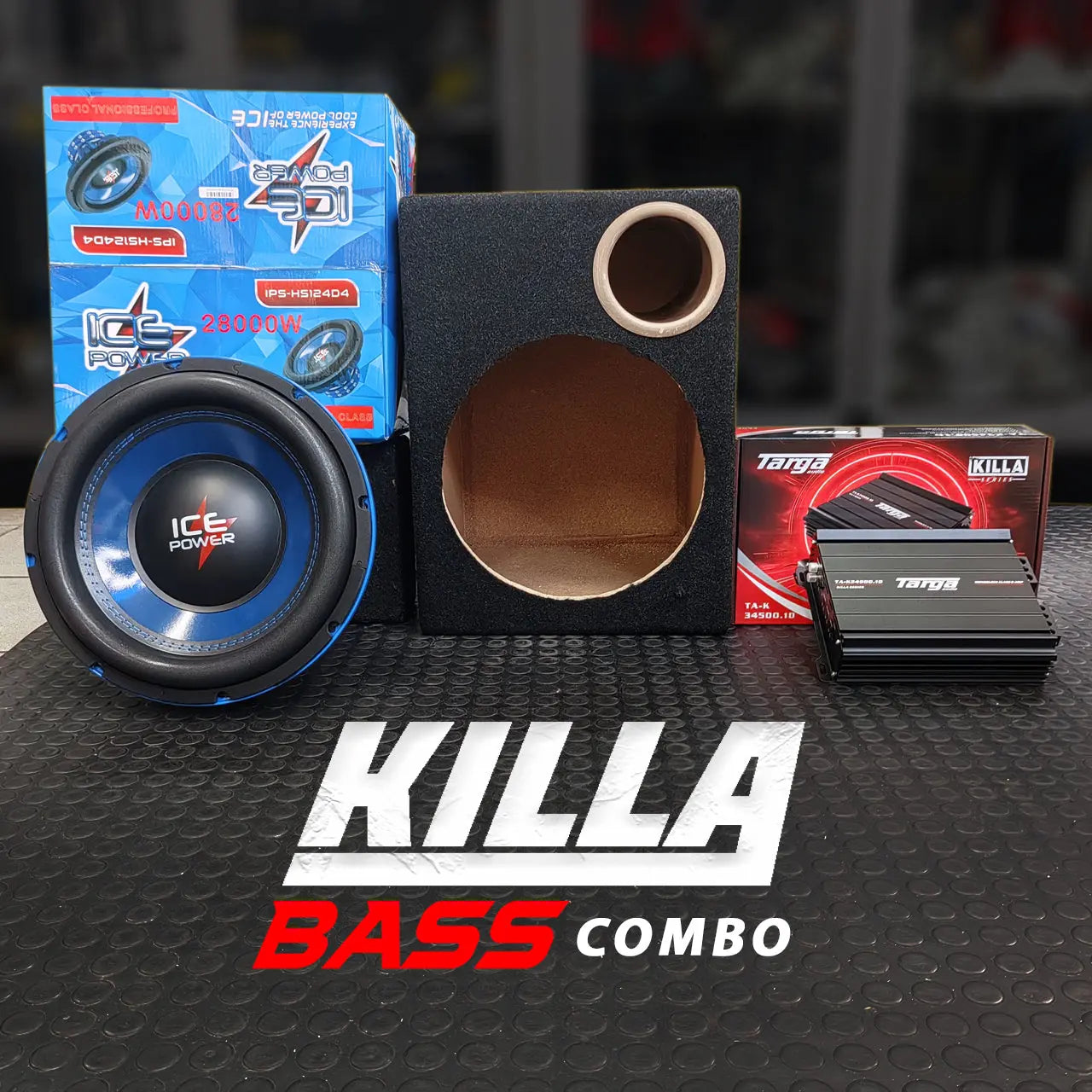 Killa Bass Audio Combo Ice Power