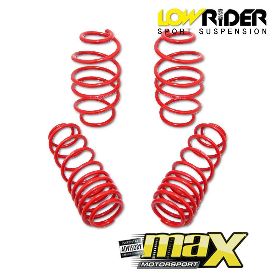 Lowrider Lowering Spring Kit - To Fit VW Polo 6 (50/50) Lowrider Sport Suspension
