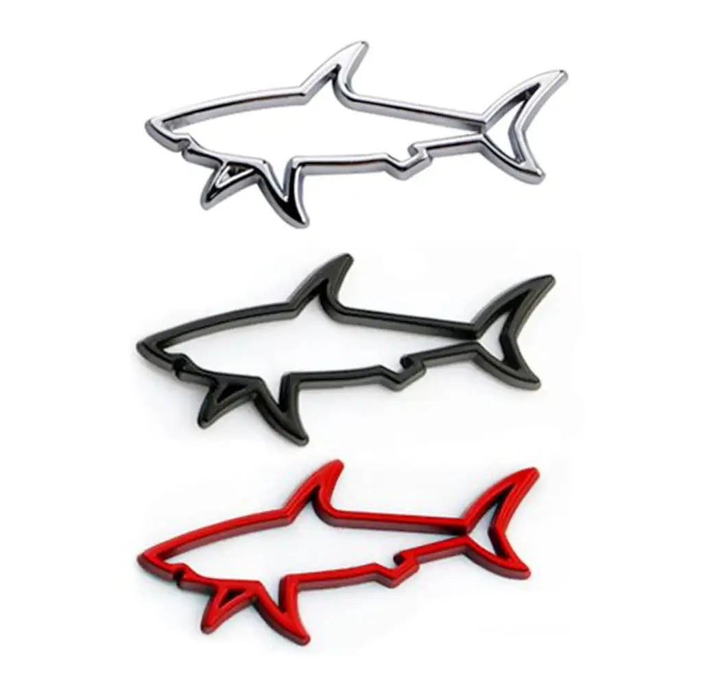 Paul & Shark Stick-On Metal Badge Max Motorsport