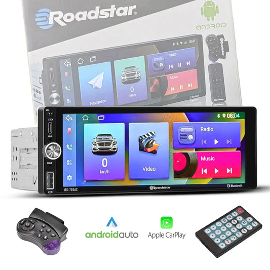 Roadstar 6.8" Single Din Android / MP5 Player Roadstar
