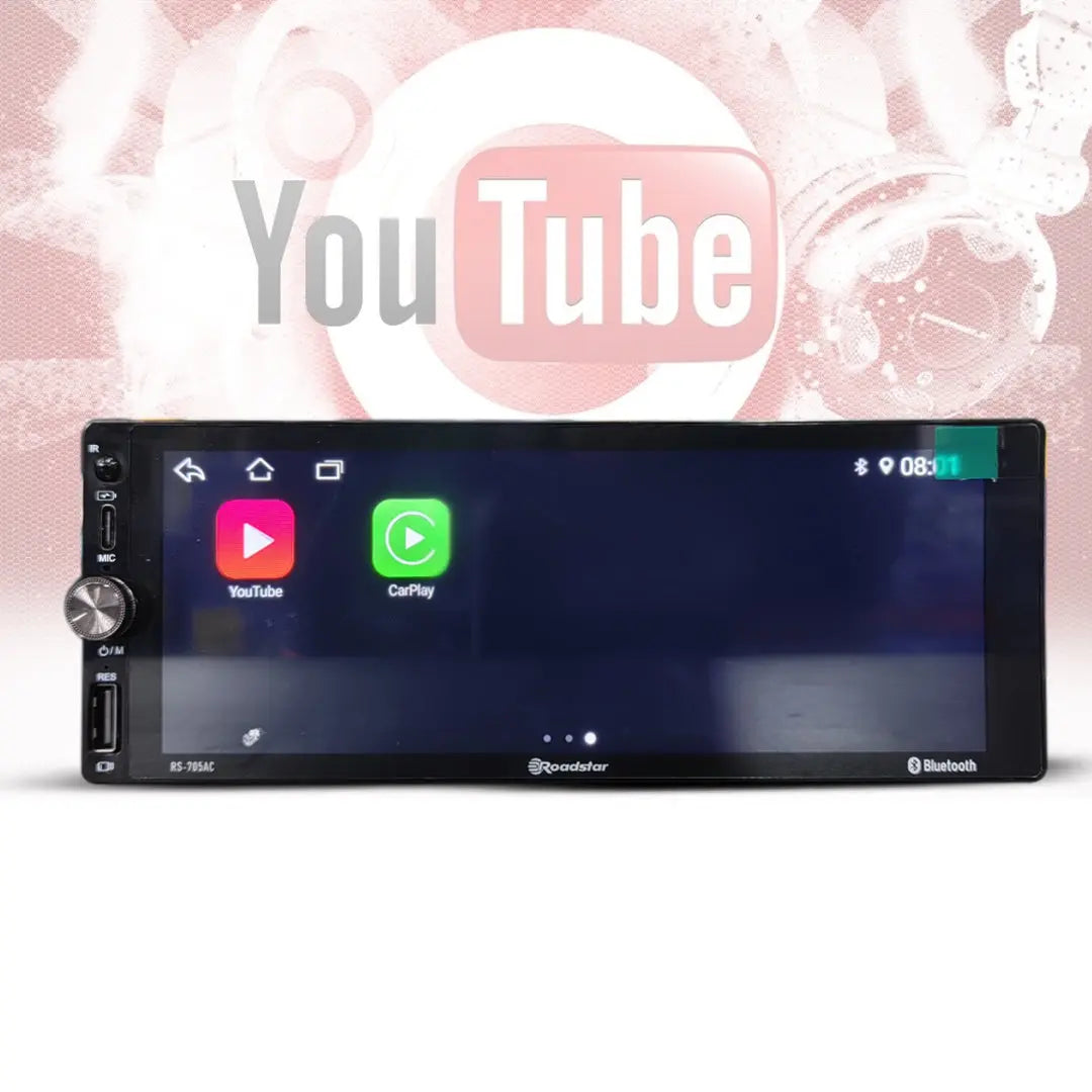 Roadstar 6.8" Single Din Android / MP5 Player Roadstar