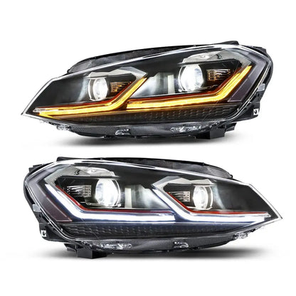 Suitable To Fit - VW Golf 7 LED Projector Headlight - Golf 7.5 GTI Style Max Motorsport