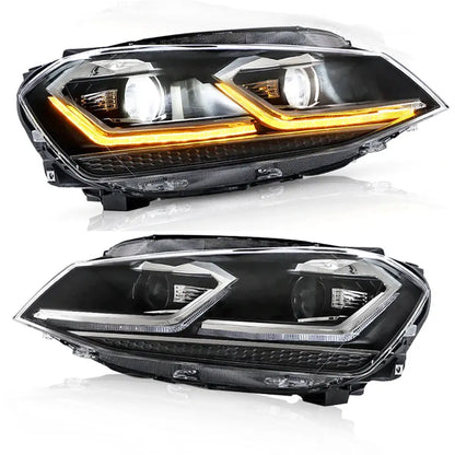 Suitable To Fit - VW Golf 7 LED Projector Headlight - Golf 7.5 GTI Style Max Motorsport