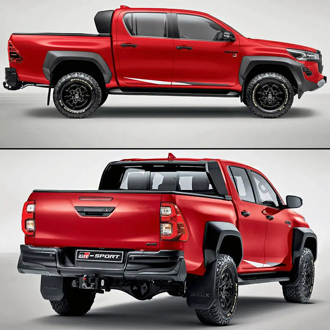 Toyota Hilux (16-On) GR Sport Style Gloss Black Sports Bar Max Motorsport