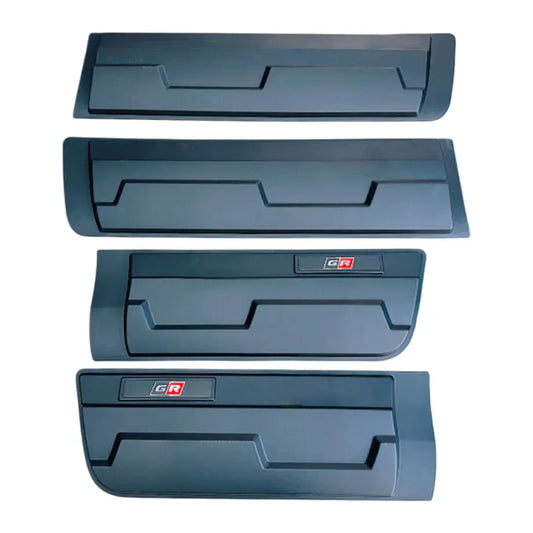 Toyota Hilux (16-On) GR Sport Style Smooth Plastic Door Moulding Max Motorsport